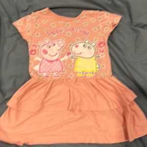 Toddler peppa pig dress